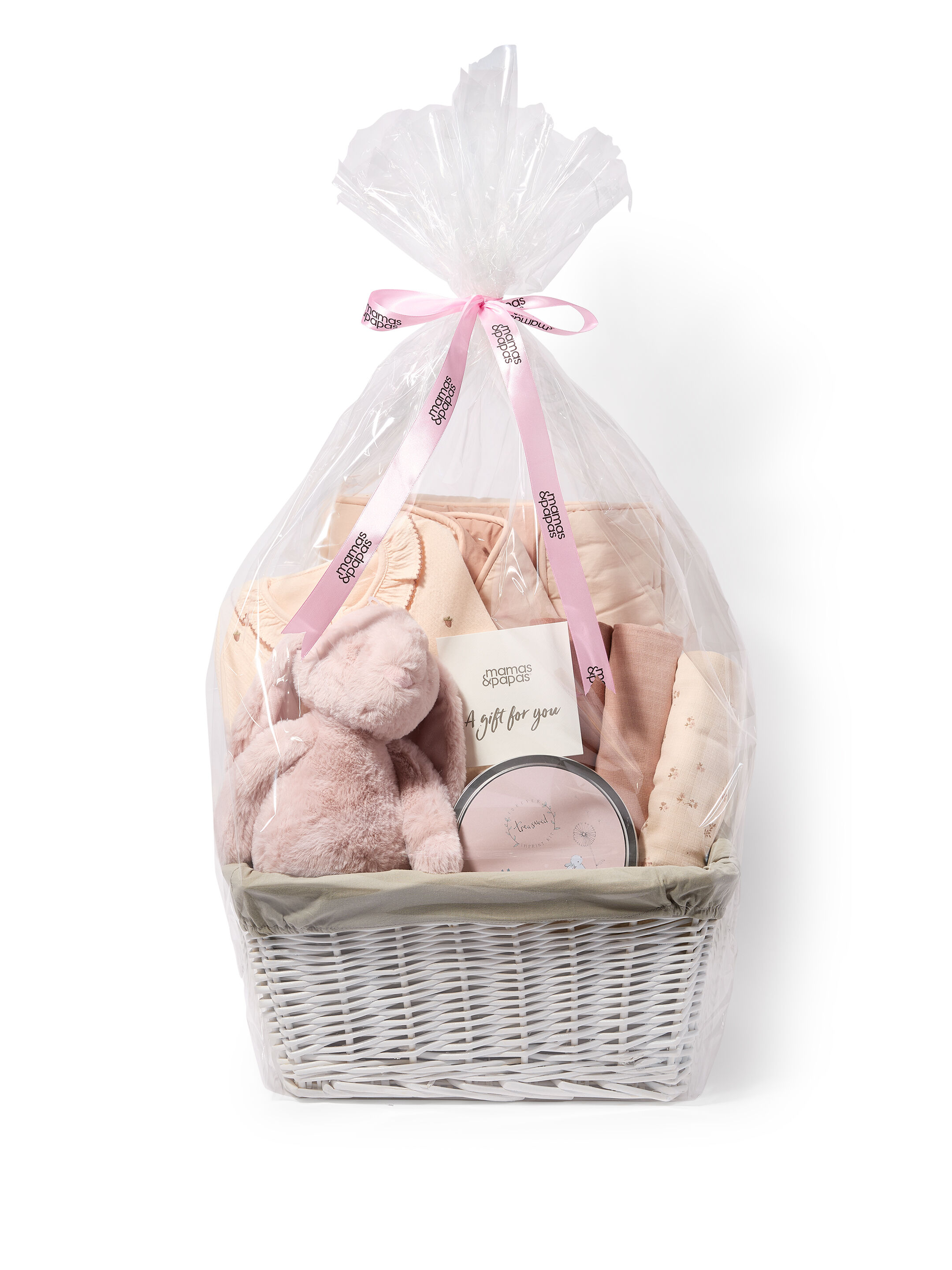 سلة هدايا للبنات الرضع مجموعة وايلد فلور &rlm;- 5 قطع image number 2